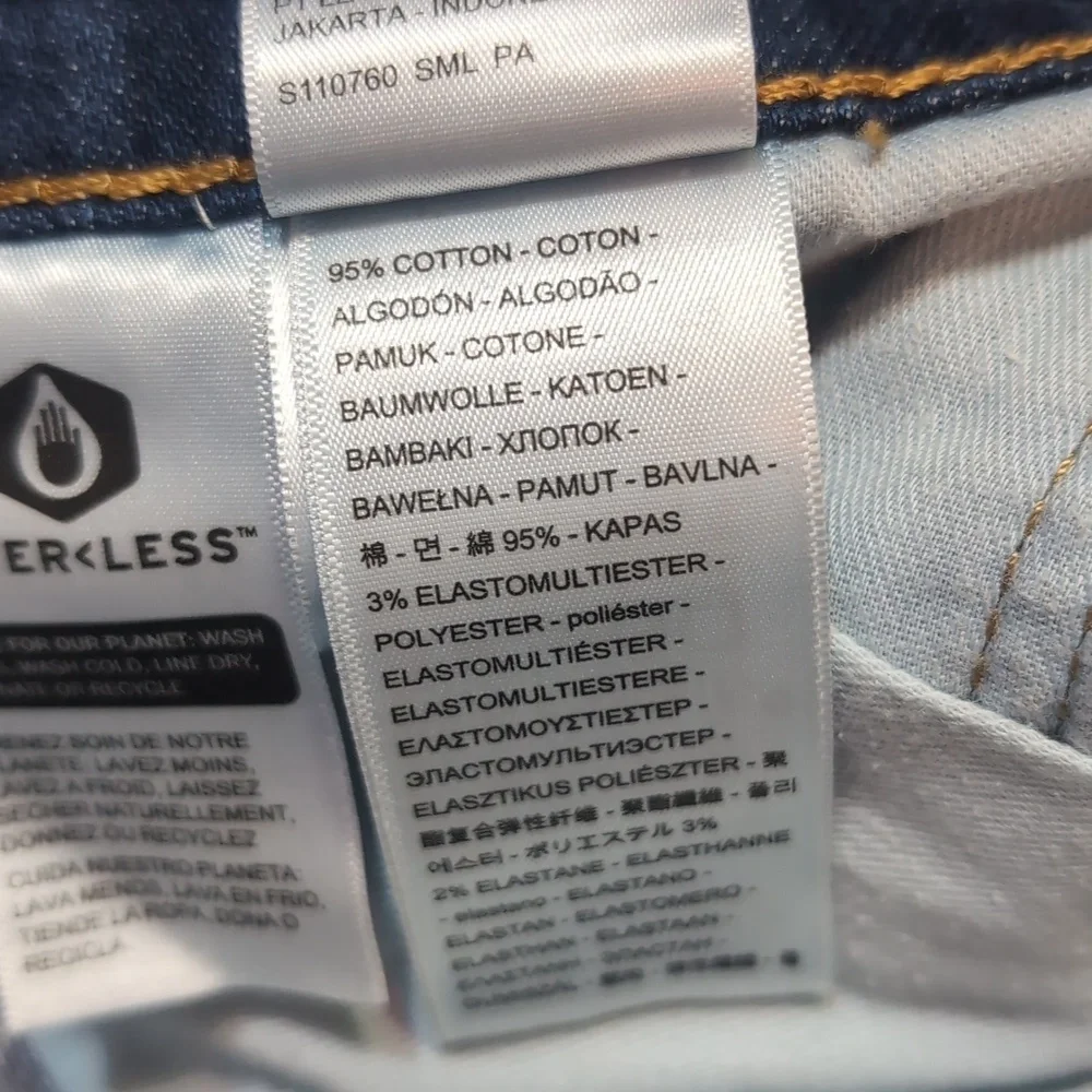 Levi's 505 Regular Fit Dark Wash Blue Jeans
